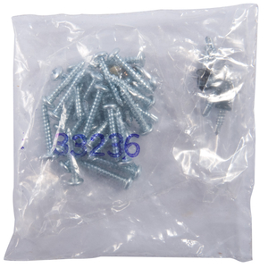Door Mounting Screw Pack, Black color - 33236 Door Mounting Screw Pack, Black color - 33236
