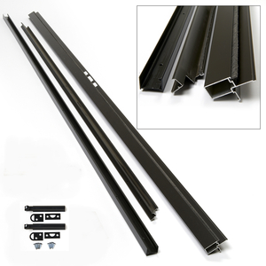 Bronze EMCO Mortised Double Door Kit