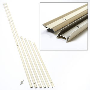 Almond EMCO storm door edge cover Almond EMCO storm door edge cover