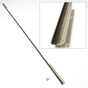Safety Glass Storm Door Edge Seal, Sandtone - 35788 Safety Glass Storm Door Edge Seal, Sandtone - 35788