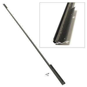 Safety Glass Storm Door Edge Seal, Black color - 35790 Safety Glass Storm Door Edge Seal, Black color - 35790