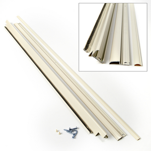 36\\" Almond rain cap kit for 3/4 panel storm doors