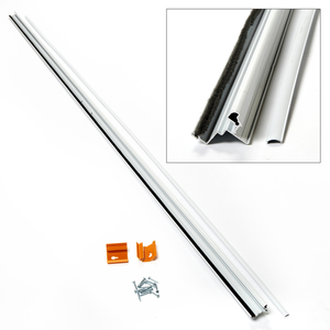 Double Seal Latch Rail, White - 39485 Double Seal Latch Rail, White - 39485
