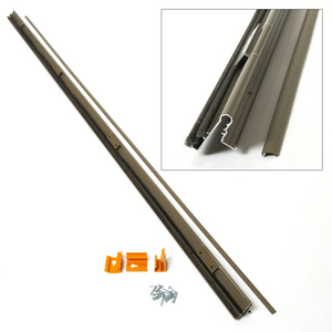 Hinge Rail, Double Pile, Terratone color - 91652