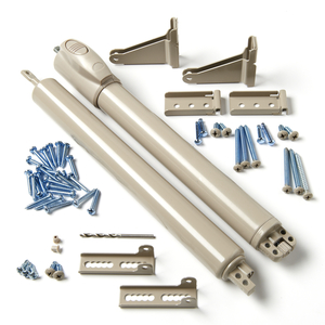 Easy Install Push Button Closer Kit, Sandtone