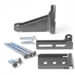 Andersen Charcoal Gray Closer Bracket Charcoal Gray Closer Bracket