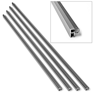 Charcoal Gray Center Mullion Charcoal Gray Center Mullion