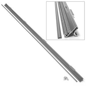 Charcoal Gray Hinge Rail