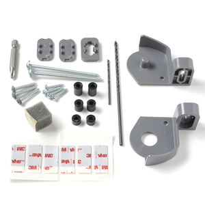 Andersen Charcoal Gray LuminAire Patio Door Mounting Bracket