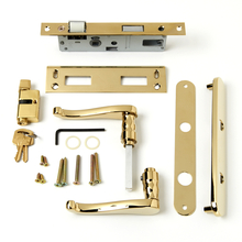 Andersen Mortised Brass Storm Door Handle - 34141