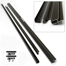 Bronze EMCO Mortised Double Door Kit