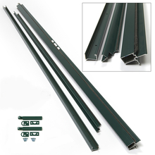 Forest Green EMCO Mortised Double Door Kit