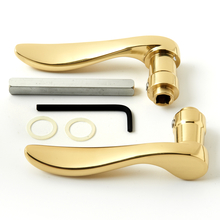 Estate Interior and Exterior Handle, Brass - 38424