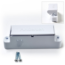 White Window Handle 38796