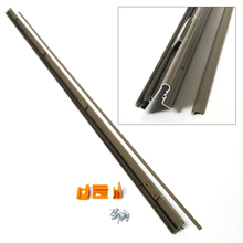 Hinge Rail, Double Pile, Terratone color - 39499