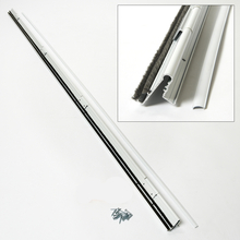 81 Hinge Rail, Double Pile, White - 42648