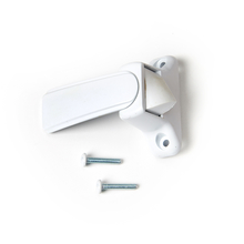 White interior latch handle 43096
