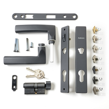 Modern Matte Black Handle Set