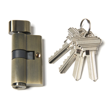 Antique Brass Key Cylinder - 92911