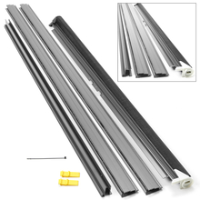 Screen and Track Kit Charcoal Gray